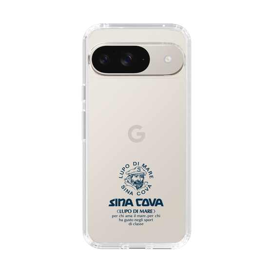 Slim Protection Case［ SINA COVA - Logo - Navy ］