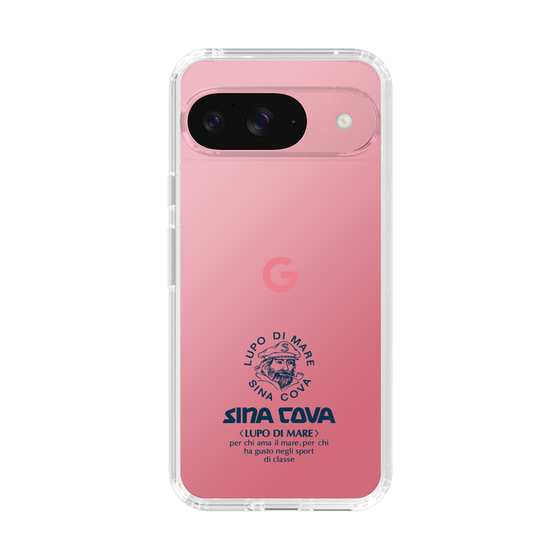 Slim Protection Case［ SINA COVA - Logo - Navy ］