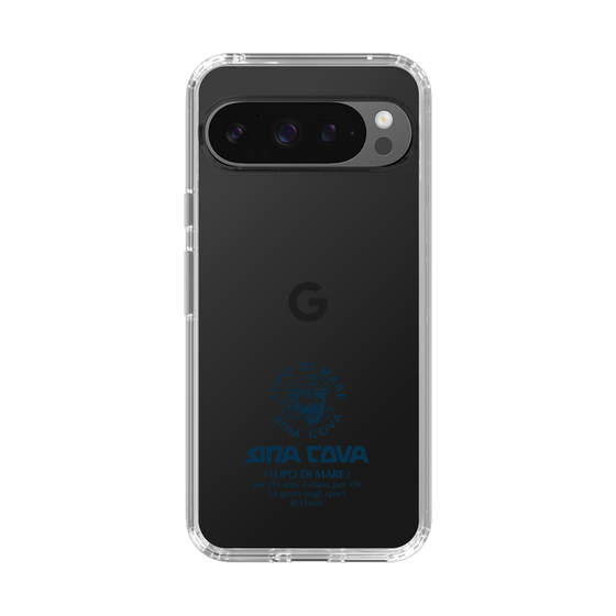 Slim Protection Case［ SINA COVA - Logo - Navy ］