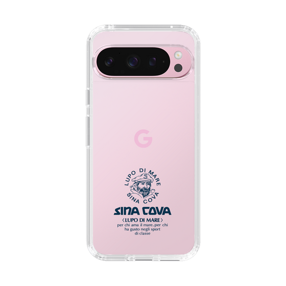 Slim Protection Case［ SINA COVA - Logo - Navy ］