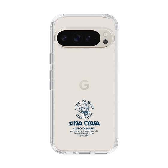 Slim Protection Case［ SINA COVA - Logo - Navy ］