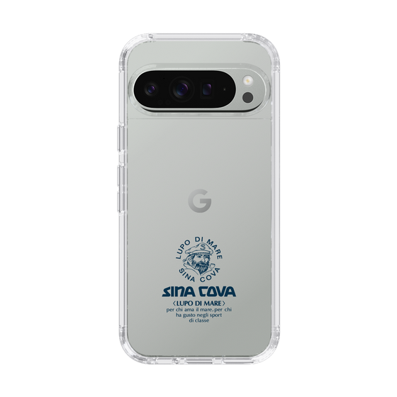 Slim Protection Case［ SINA COVA - Logo - Navy ］