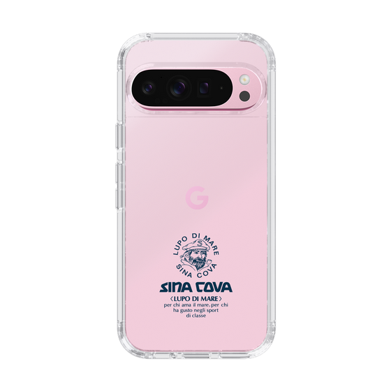 Slim Protection Case［ SINA COVA - Logo - Navy ］