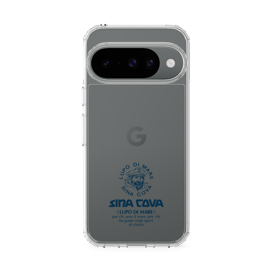 Slim Protection Case［ SINA COVA - Logo - Navy ］