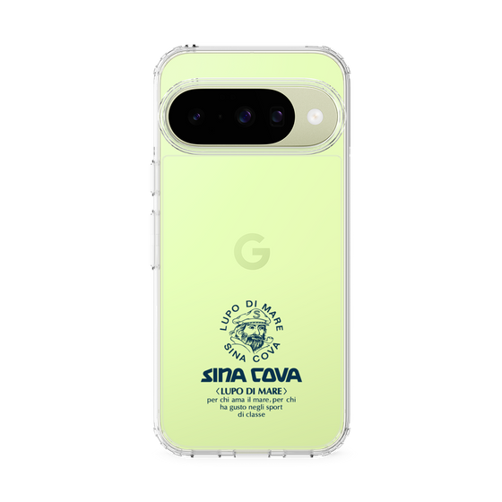 Slim Protection Case［ SINA COVA - Logo - Navy ］