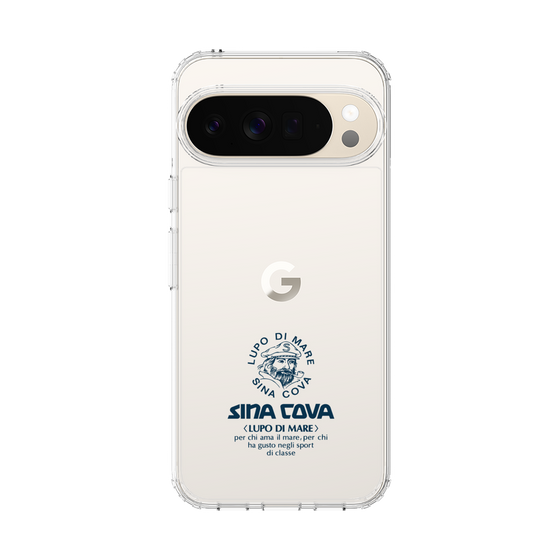 Slim Protection Case［ SINA COVA - Logo - Navy ］