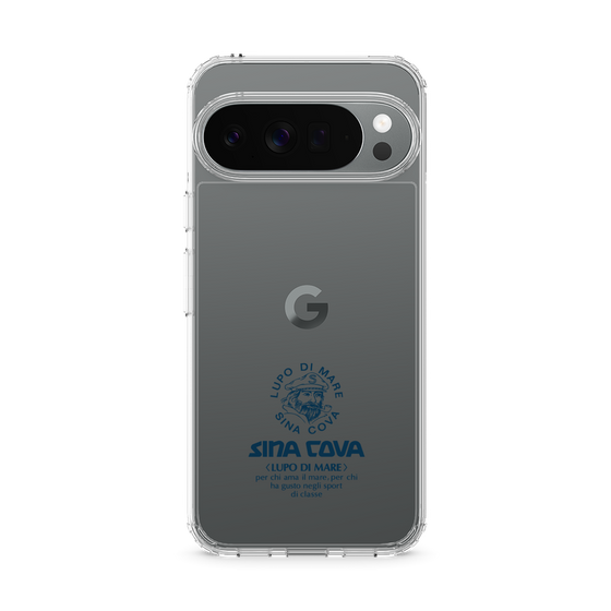 Slim Protection Case［ SINA COVA - Logo - Navy ］
