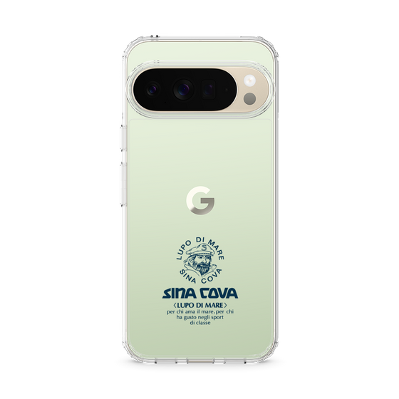 Slim Protection Case［ SINA COVA - Logo - Navy ］