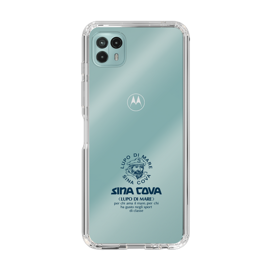 Slim Protection Case［ SINA COVA - Logo - Navy ］