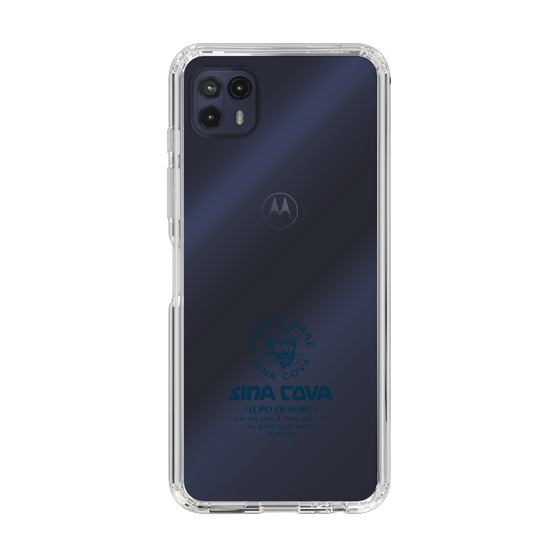 Slim Protection Case［ SINA COVA - Logo - Navy ］