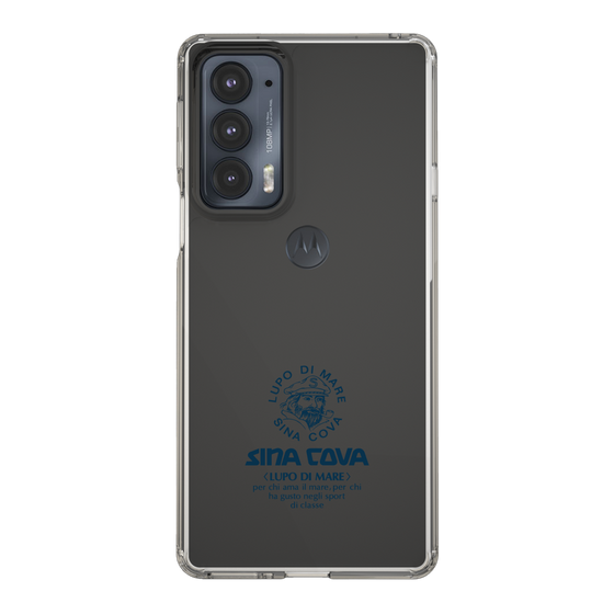 Slim Protection Case［ SINA COVA - Logo - Navy ］
