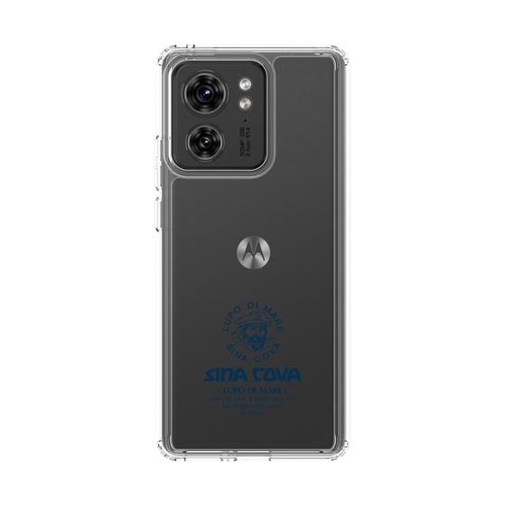 Slim Protection Case［ SINA COVA - Logo - Navy ］