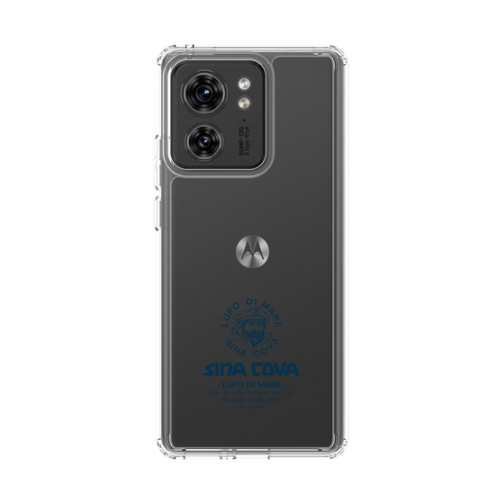 Slim Protection Case［ SINA COVA - Logo - Navy ］