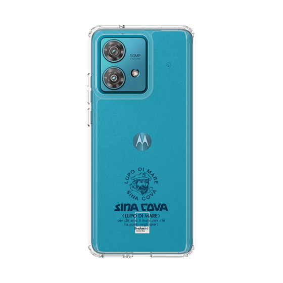 Slim Protection Case［ SINA COVA - Logo - Navy ］
