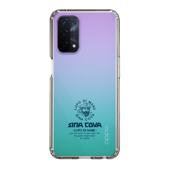 Slim Protection Case［ SINA COVA - Logo - Navy ］