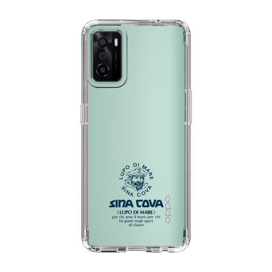 Slim Protection Case［ SINA COVA - Logo - Navy ］