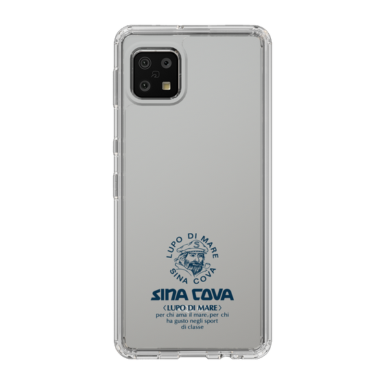 Slim Protection Case［ SINA COVA - Logo - Navy ］