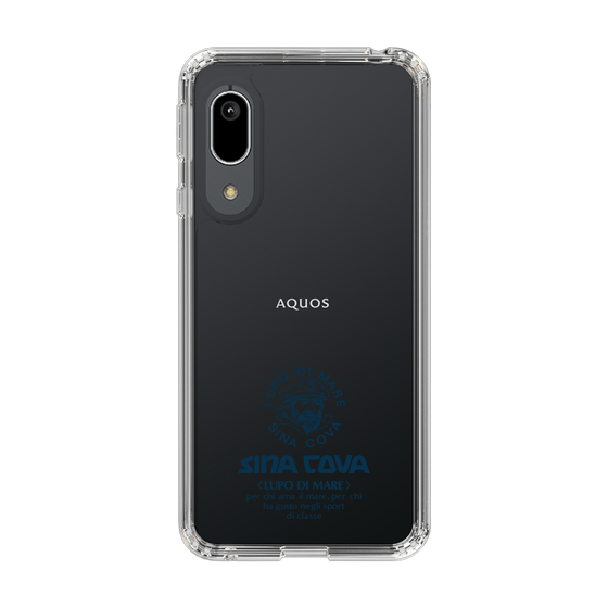 Slim Protection Case［ SINA COVA - Logo - Navy ］