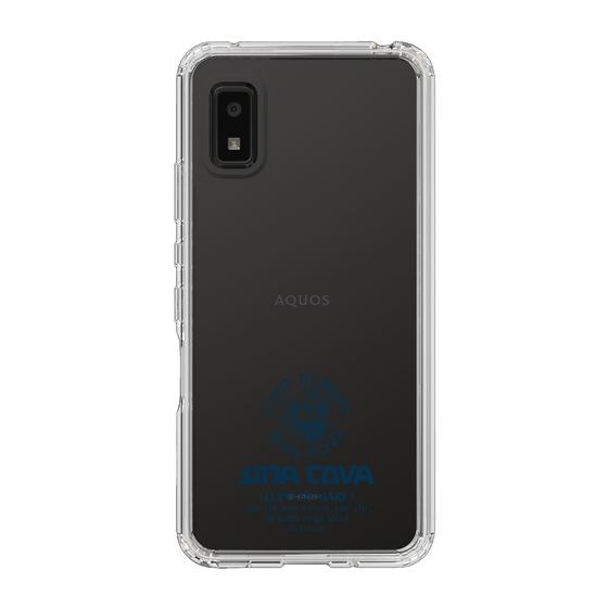 Slim Protection Case［ SINA COVA - Logo - Navy ］