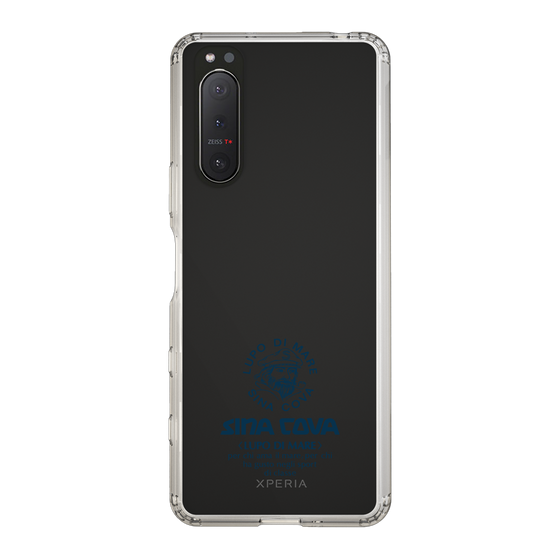Slim Protection Case［ SINA COVA - Logo - Navy ］