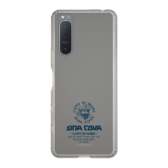 Slim Protection Case［ SINA COVA - Logo - Navy ］
