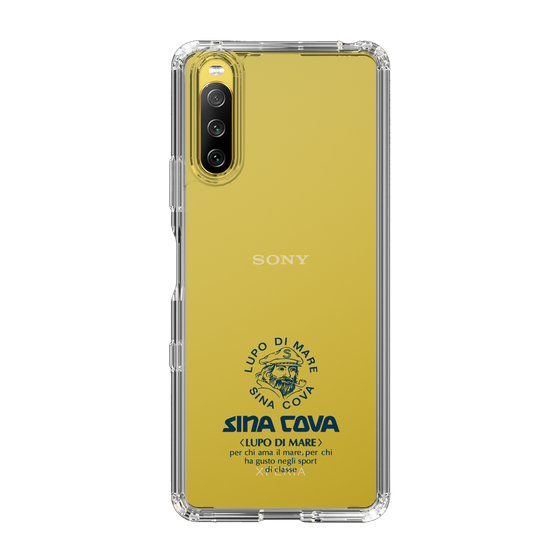 Slim Protection Case［ SINA COVA - Logo - Navy ］