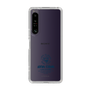 Slim Protection Case［ SINA COVA - Logo - Navy ］