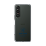 Slim Protection Case［ SINA COVA - Logo - Navy ］