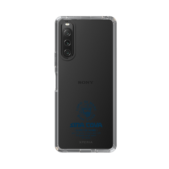 Slim Protection Case［ SINA COVA - Logo - Navy ］