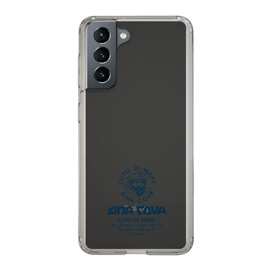 Slim Protection Case［ SINA COVA - Logo - Navy ］