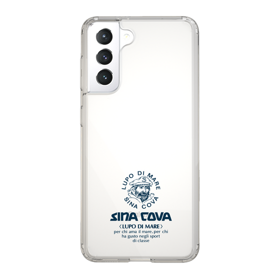 Slim Protection Case［ SINA COVA - Logo - Navy ］