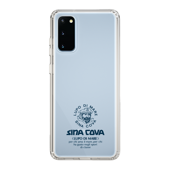 Slim Protection Case［ SINA COVA - Logo - Navy ］
