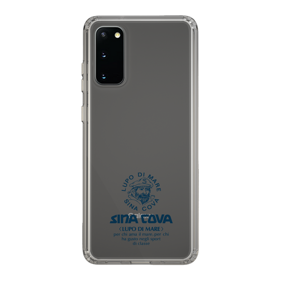 Slim Protection Case［ SINA COVA - Logo - Navy ］