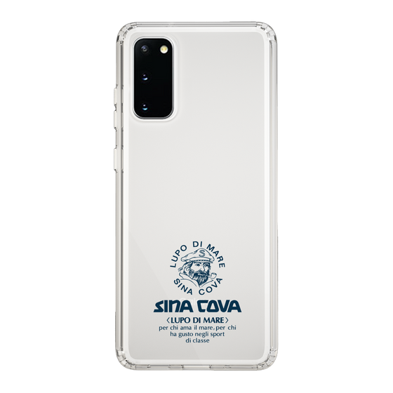 Slim Protection Case［ SINA COVA - Logo - Navy ］