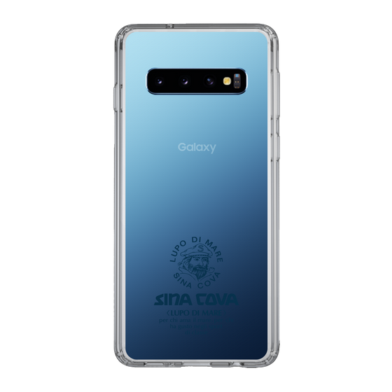 Slim Protection Case［ SINA COVA - Logo - Navy ］