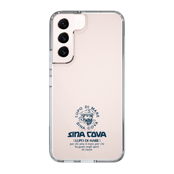 Slim Protection Case［ SINA COVA - Logo - Navy ］