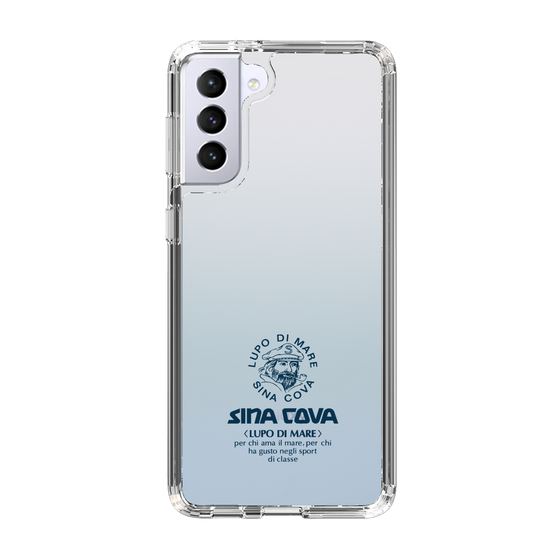 Slim Protection Case［ SINA COVA - Logo - Navy ］
