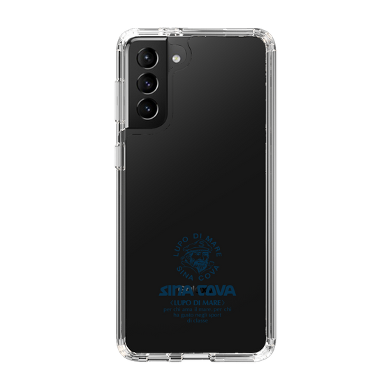 Slim Protection Case［ SINA COVA - Logo - Navy ］
