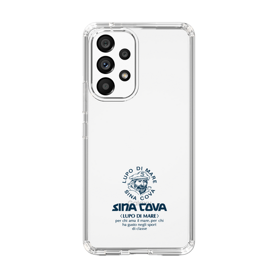 Slim Protection Case［ SINA COVA - Logo - Navy ］