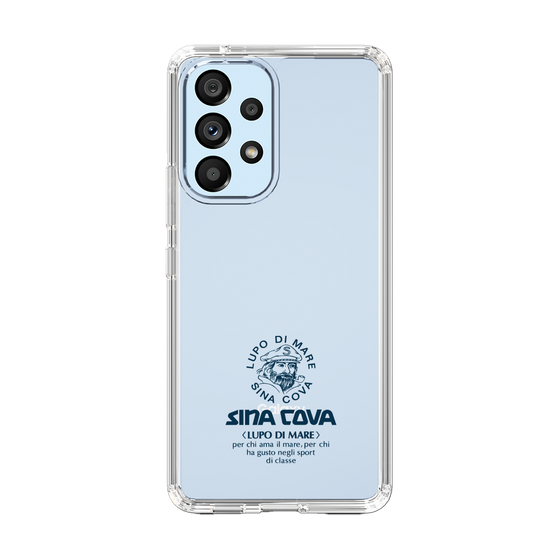 Slim Protection Case［ SINA COVA - Logo - Navy ］