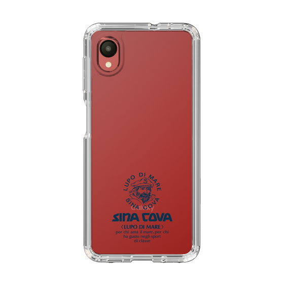Slim Protection Case［ SINA COVA - Logo - Navy ］