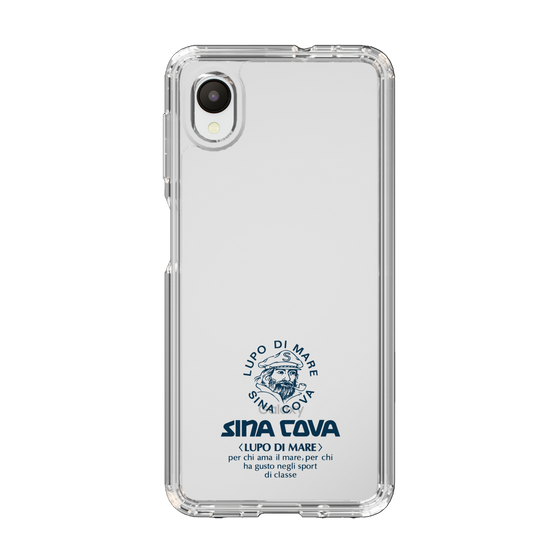 Slim Protection Case［ SINA COVA - Logo - Navy ］