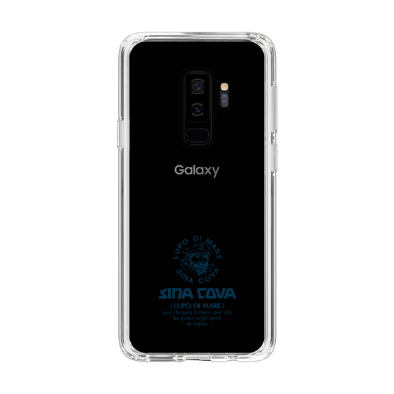 Slim Protection Case［ SINA COVA - Logo - Navy ］