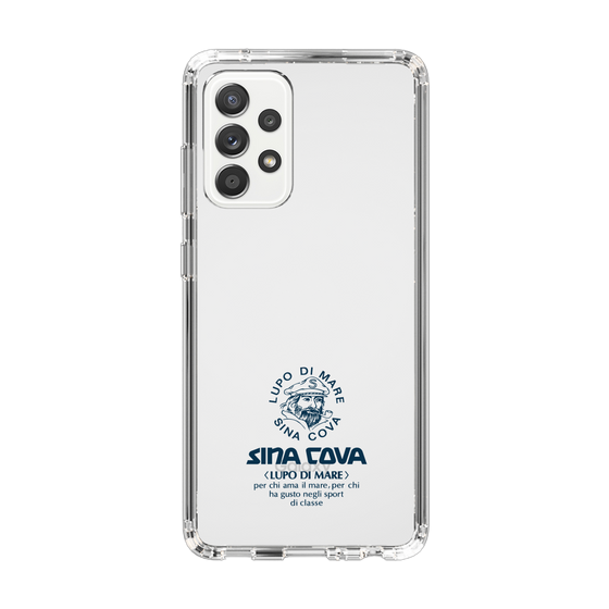 Slim Protection Case［ SINA COVA - Logo - Navy ］