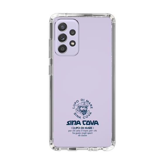 Slim Protection Case［ SINA COVA - Logo - Navy ］