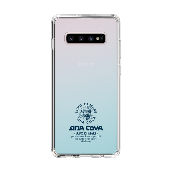 Slim Protection Case［ SINA COVA - Logo - Navy ］