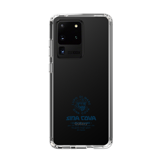 Slim Protection Case［ SINA COVA - Logo - Navy ］