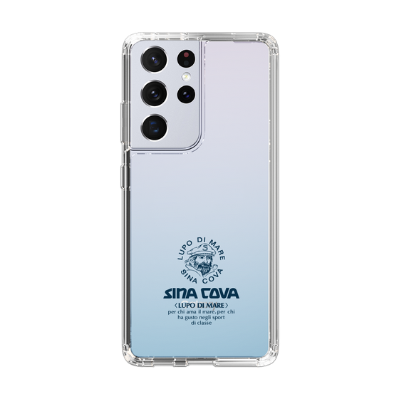 Slim Protection Case［ SINA COVA - Logo - Navy ］