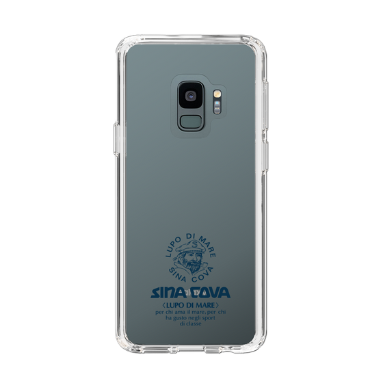 Slim Protection Case［ SINA COVA - Logo - Navy ］