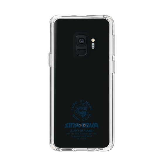 Slim Protection Case［ SINA COVA - Logo - Navy ］